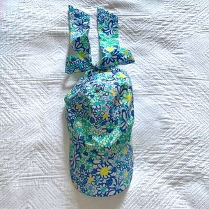 Lilly Pulitzer hat with bow